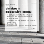 en_ iman _Islam is based on (the following) five (principles)_ hadith